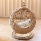 Comfortable Cat Bed with Floating Basket Structure | High & Bury