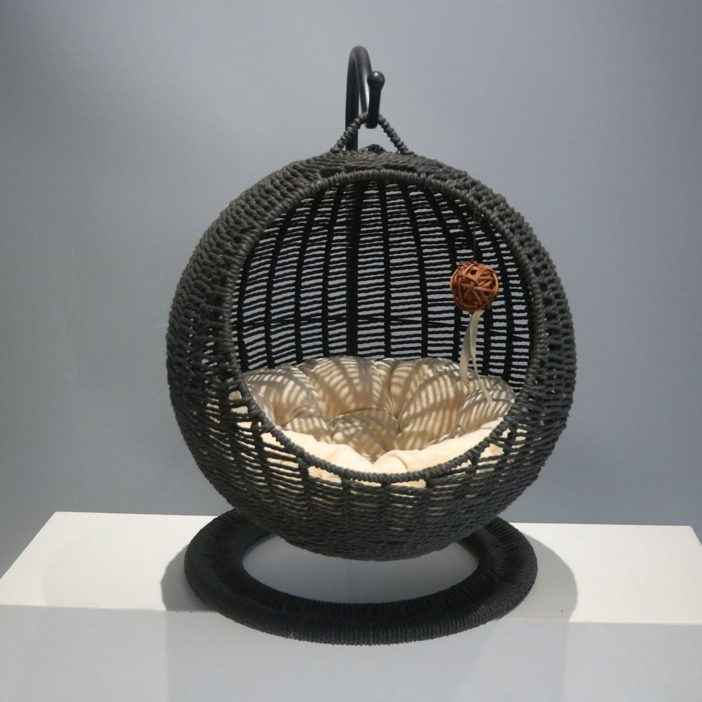 Comfortable Cat Bed with Floating Basket Structure | High & Bury