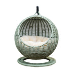 Comfortable Hanging Chair made of Rattan | High & Bury