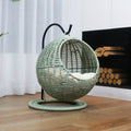 Comfortable Hanging Chair made of Rattan | High & Bury