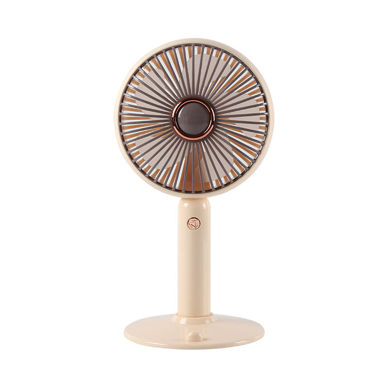 Compact Ladies' Table Fan with Swivel Head for Home, Office and Travel, view 4