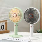 Compact Ladies' Table Fan with Swivel Head for Home, Office and Travel