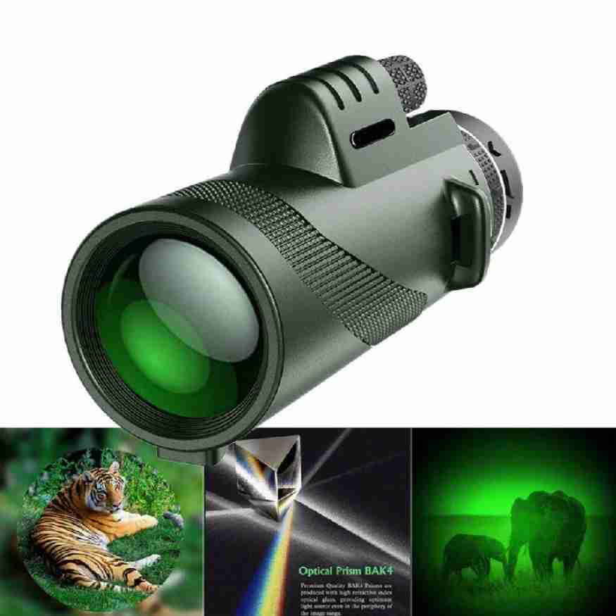 Compact Monocular with Smartphone Attachment for Hiking and Birdwatching, view 14