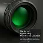 Compact Monocular with Smartphone Attachment for Hiking and Birdwatching, view 5