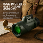 Compact Monocular with Smartphone Attachment for Hiking and Birdwatching, view 9