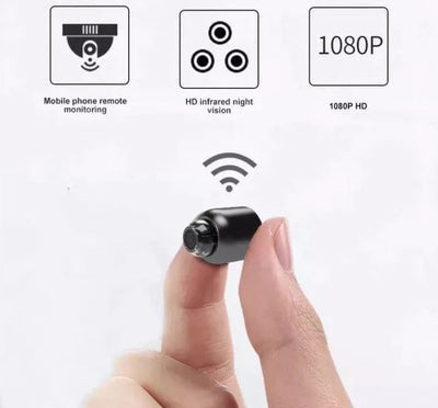 Compact WiFi Security Camera, 1080P, Infrared Night Vision, view 4