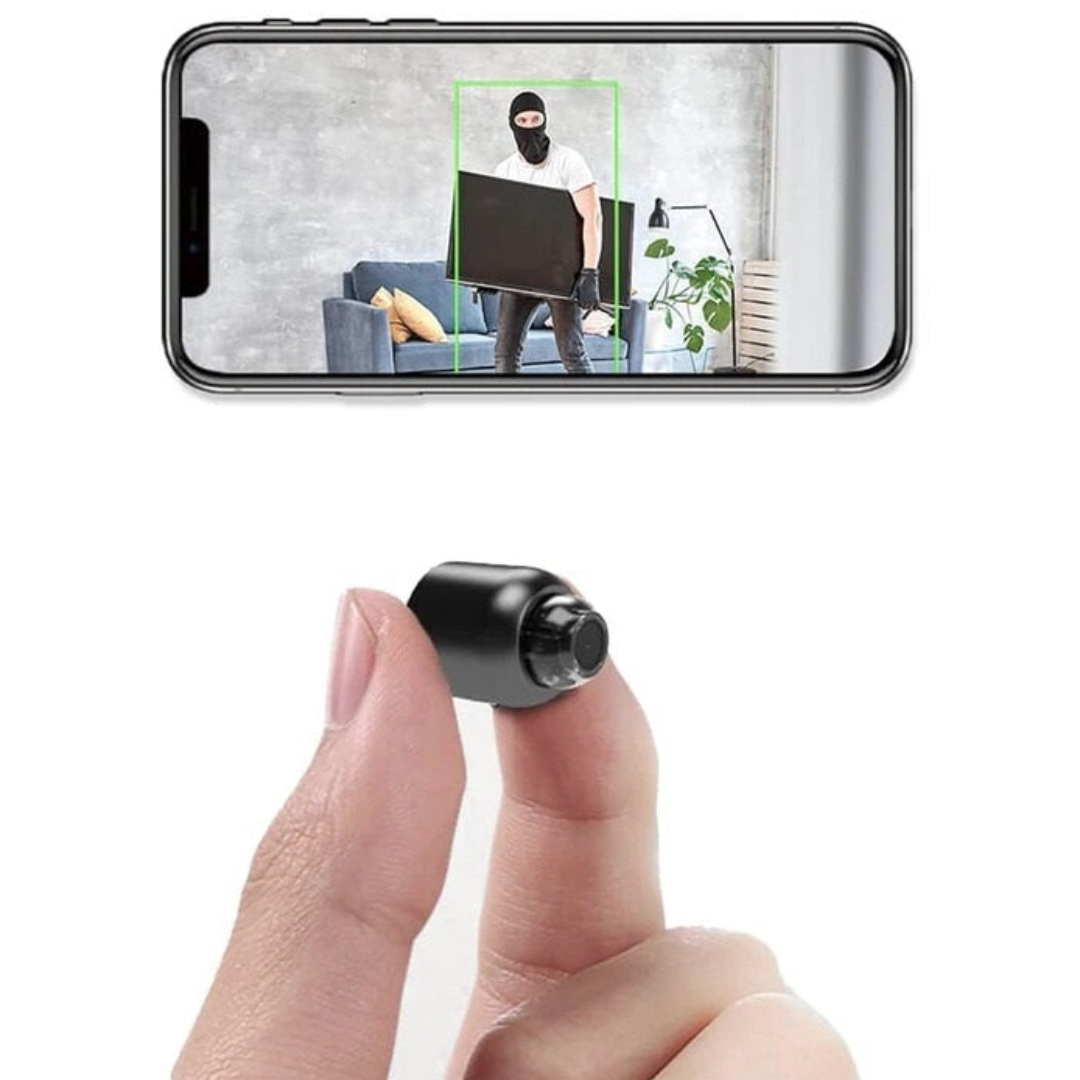 Compact WiFi Security Camera, 1080P, Infrared Night Vision