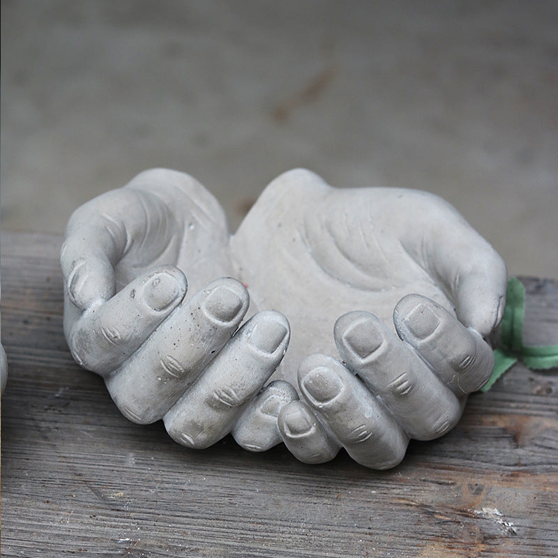 Concrete Decorative Hand Sculpture | High & Bury