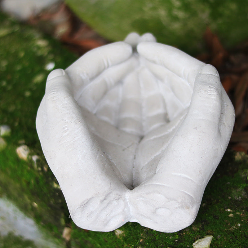 Concrete Decorative Hand Sculpture | High & Bury