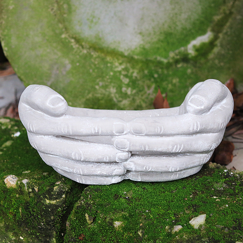 Concrete Decorative Hand Sculpture | High & Bury