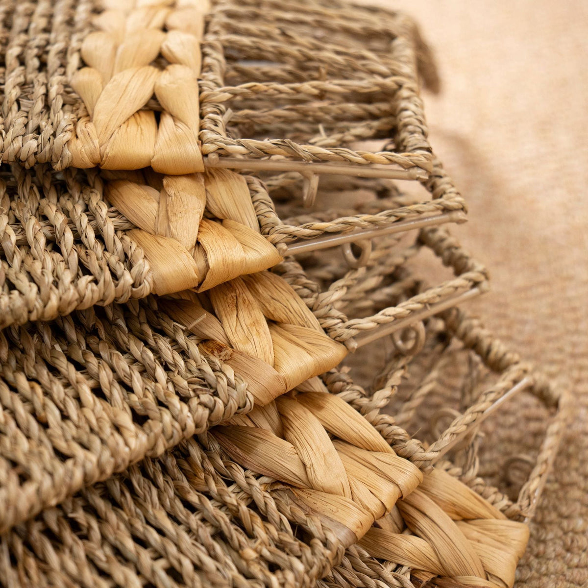 Contemporary Woven Pot Holders | High & Bury