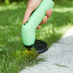 Cordless Battery-Powered Mini Weed Trimmer with Extension Pole, view 3