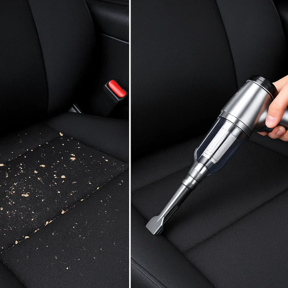 Cordless Handheld Car Vacuum Cleaner with Blower and 6 Attachments, view 3