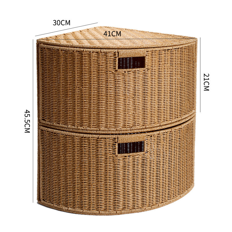 Corner Braided Storage Box | High & Bury