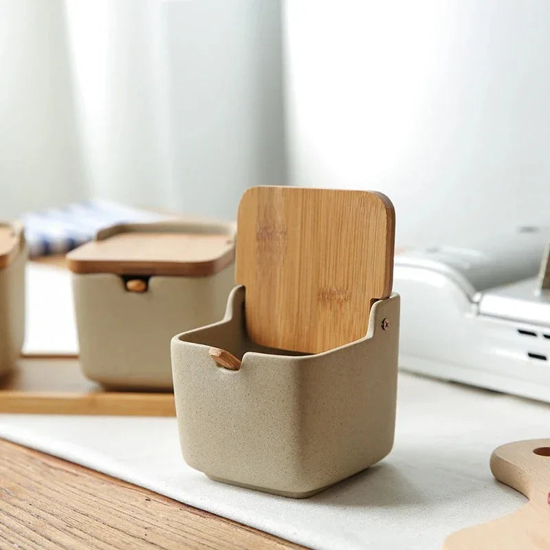 Corvynta Ceramic Seasoning Jar Set