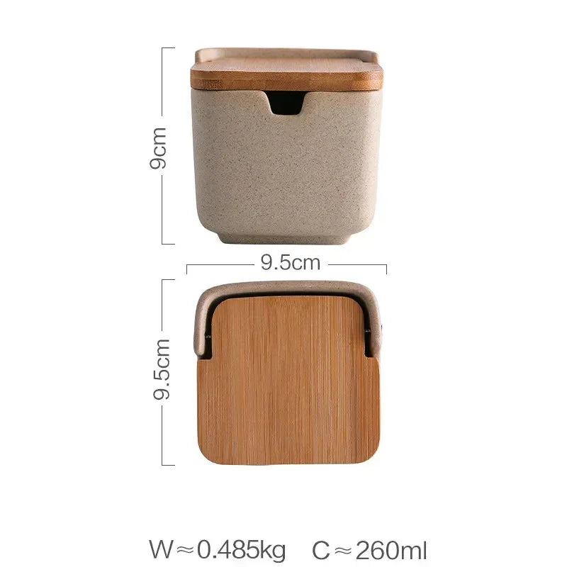 Corvynta Ceramic Seasoning Jar Set