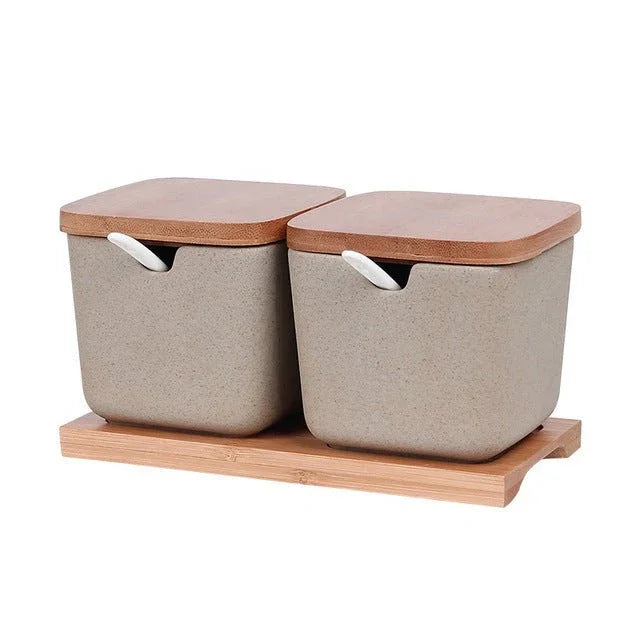 Corvynta Ceramic Seasoning Jar Set
