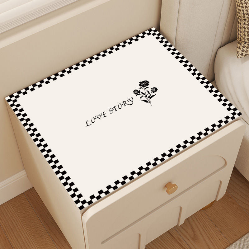 Cosmic-Themed Decorative Nightstand Mat | High & Bury