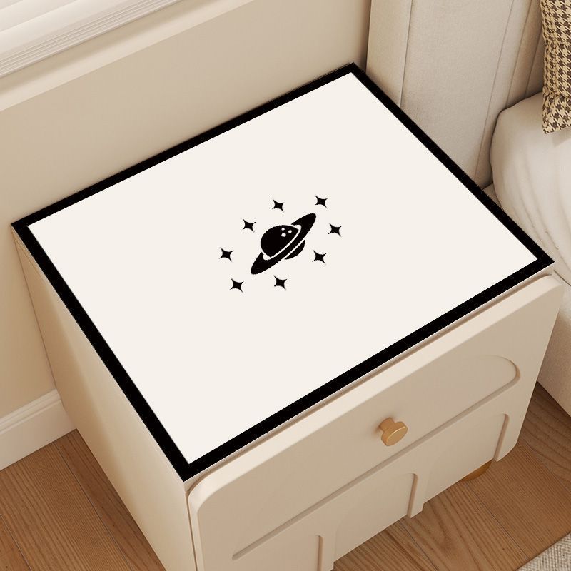 Cosmic-Themed Decorative Nightstand Mat | High & Bury