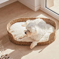 Cozy and Stylish Dog Bed made of Braided Material | High & Bury