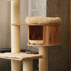 Cozy Cat Tree with Multiple Levels | High & Bury