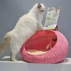 Cozy Floor Cushion in Round Design | High & Bury