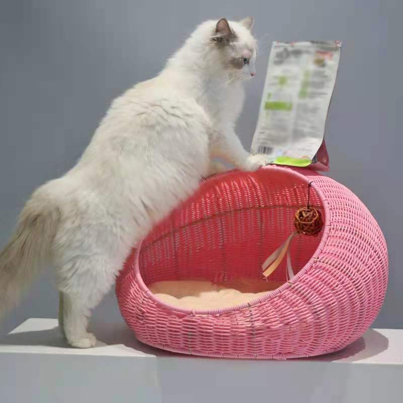 Cozy Floor Cushion in Round Design | High & Bury
