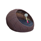 Cozy Floor Cushion in Round Design | High & Bury