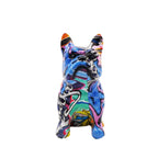 Creative Bulldog Figure made of Hand-Painted Resin | High & Bury