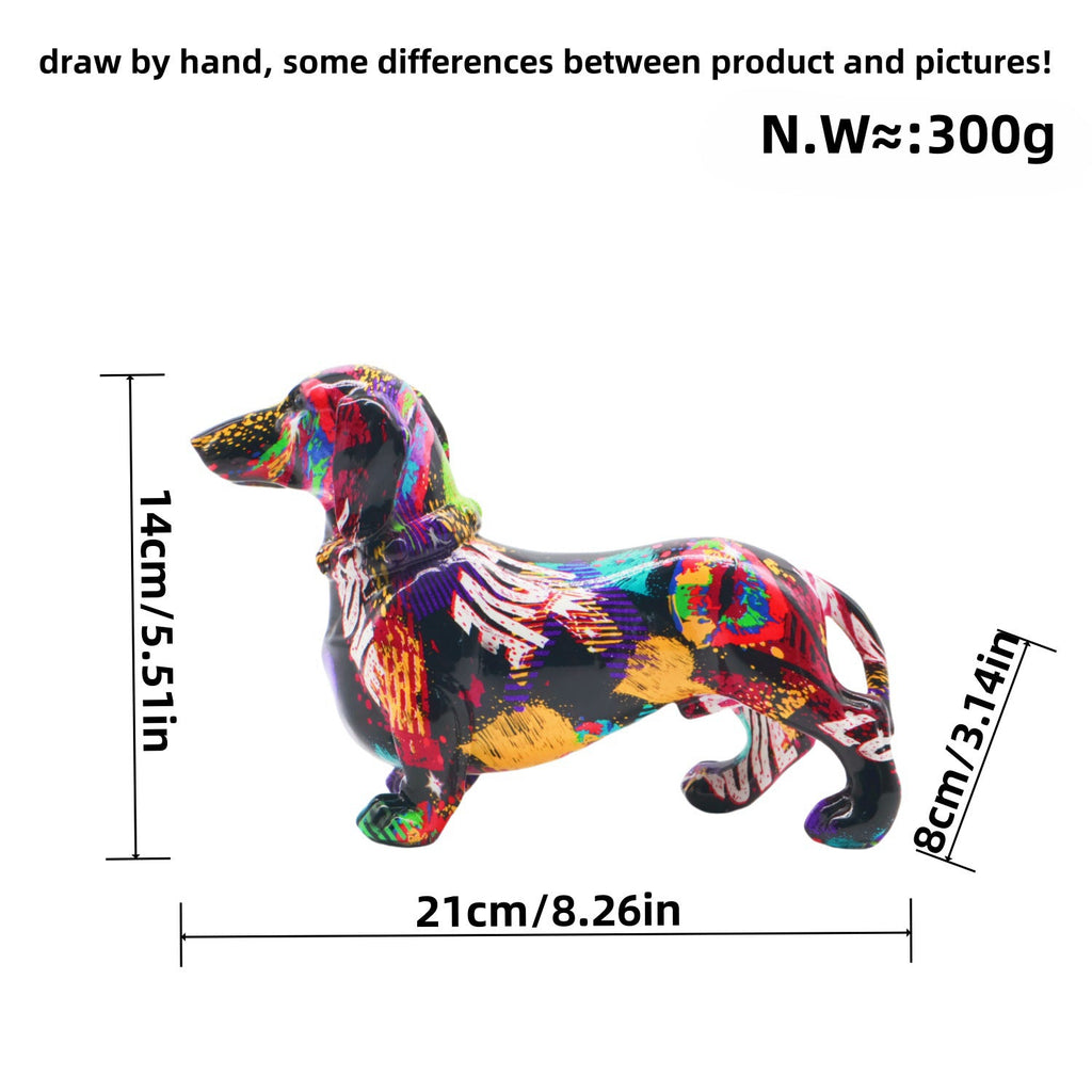 Creative Decorative Figure of a Dachshund | High & Bury