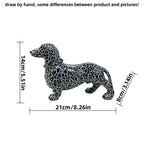 Creative Decorative Figure of a Dachshund | High & Bury