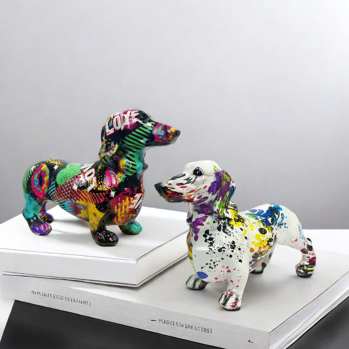 Creative Decorative Figure of a Dachshund | High & Bury