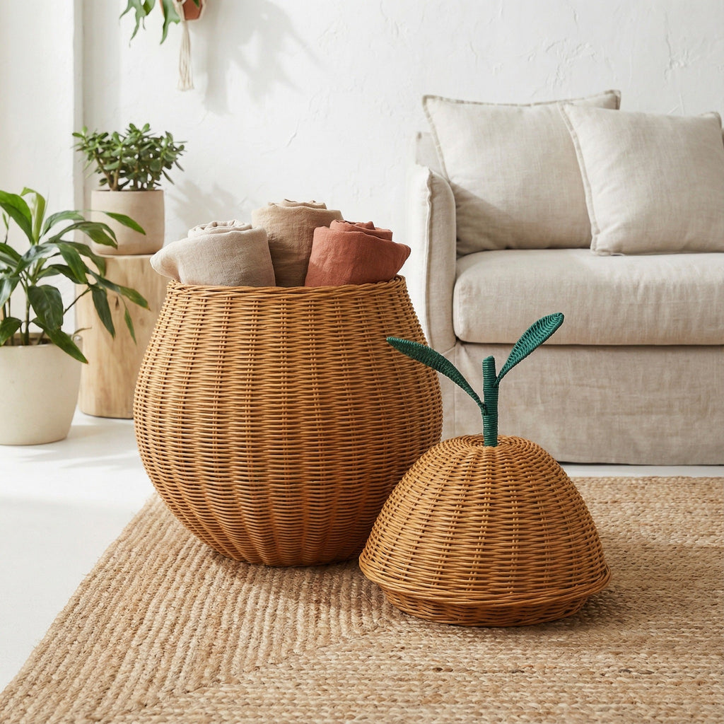 Creative Storage Basket in Pear Shape | High & Bury