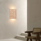 Crestworth Travertine Wall Lamp