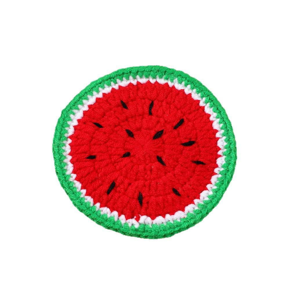 Crochet Fruit Coaster | High & Bury