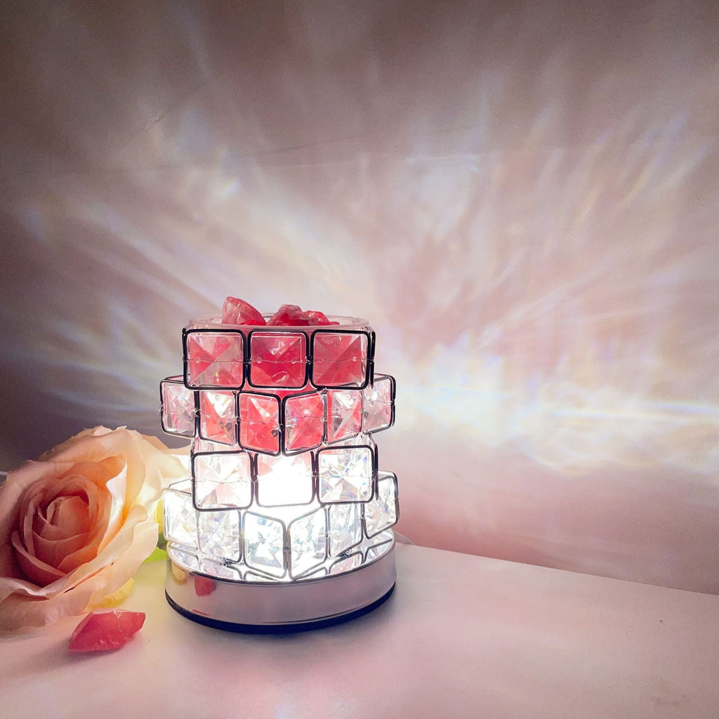 Crystal Mosaic Gem Table Lamp | High & Bury
