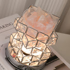 Crystal Mosaic Gem Table Lamp | High & Bury