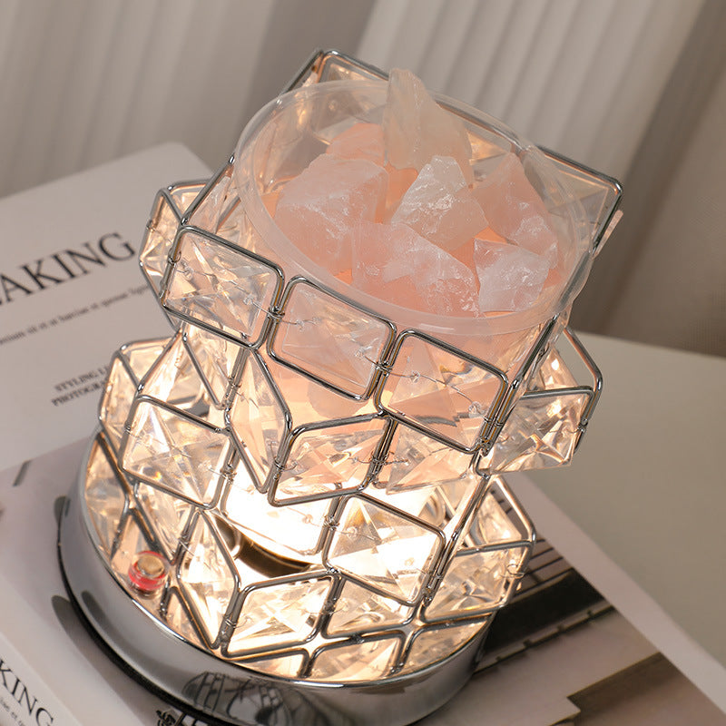 Crystal Mosaic Gem Table Lamp | High & Bury