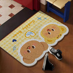 Cuddly Bear-Themed Indoor Area Mat | High & Bury