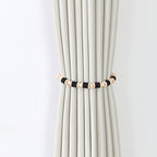 Curtain Holder Gray Black | High & Bury