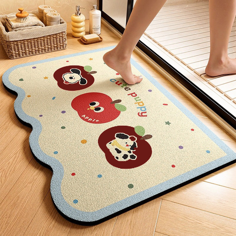 Cute Animal-Themed Memory Foam Bath Mat | High & Bury