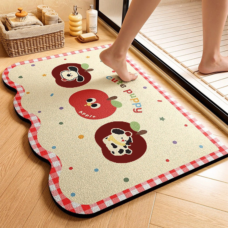 Cute Animal-Themed Memory Foam Bath Mat | High & Bury