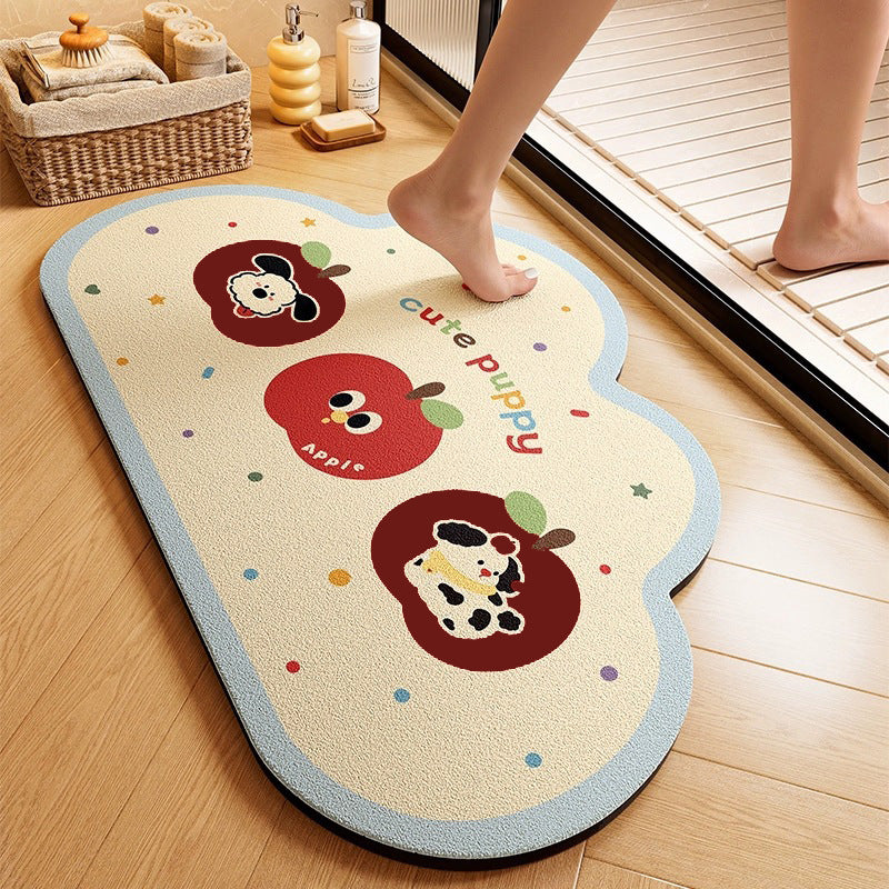 Cute Animal-Themed Memory Foam Bath Mat | High & Bury
