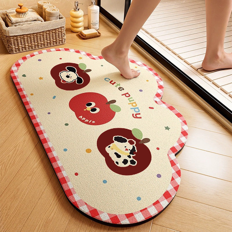 Cute Animal-Themed Memory Foam Bath Mat | High & Bury