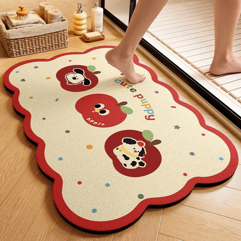 Cute Animal-Themed Memory Foam Bath Mat | High & Bury