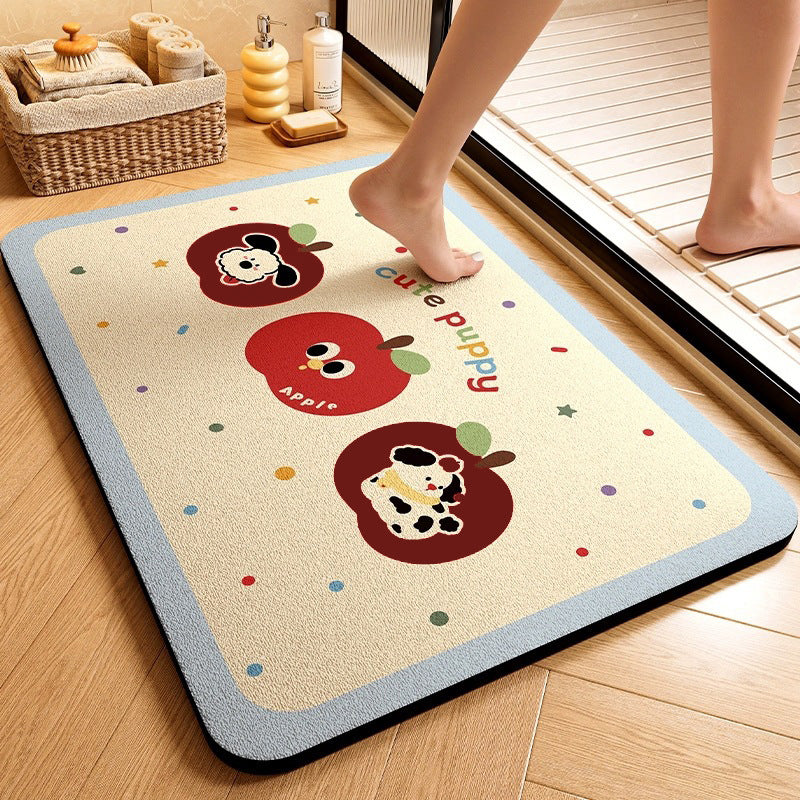 Cute Animal-Themed Memory Foam Bath Mat | High & Bury