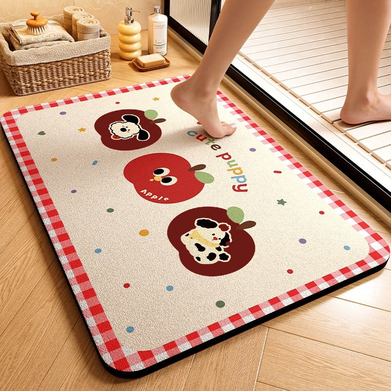 Cute Animal-Themed Memory Foam Bath Mat | High & Bury
