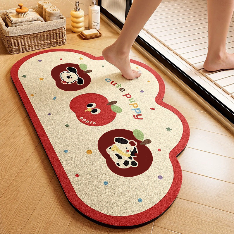 Cute Animal-Themed Memory Foam Bath Mat | High & Bury