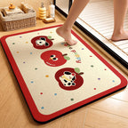 Cute Animal-Themed Memory Foam Bath Mat | High & Bury