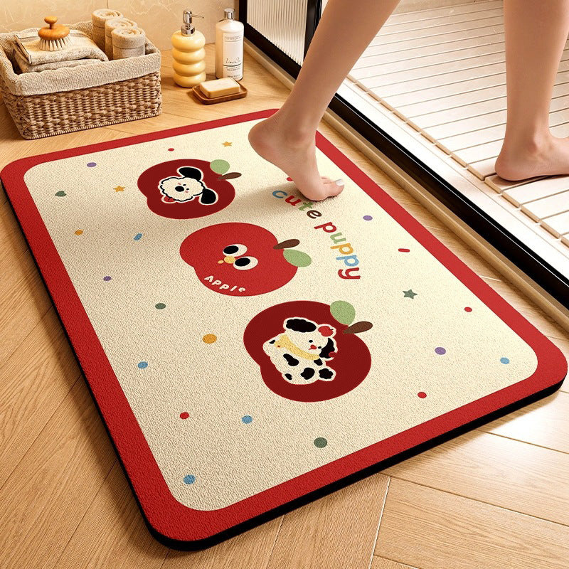 Cute Animal-Themed Memory Foam Bath Mat | High & Bury